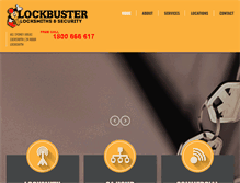 Tablet Screenshot of lockbuster.com.au