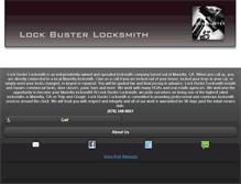 Tablet Screenshot of lockbuster.biz